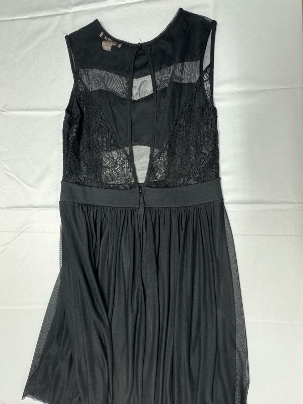 Mystic Black Cocktail Black Dress - Size L. - Picture 5 of 11